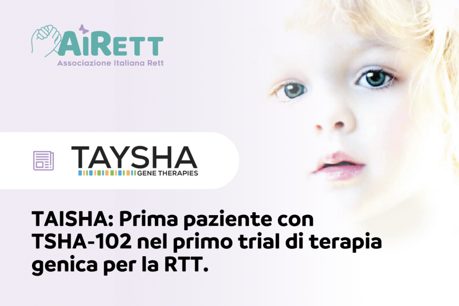 Prima paziente con TSHA-102 nel primo trial di terapia genica