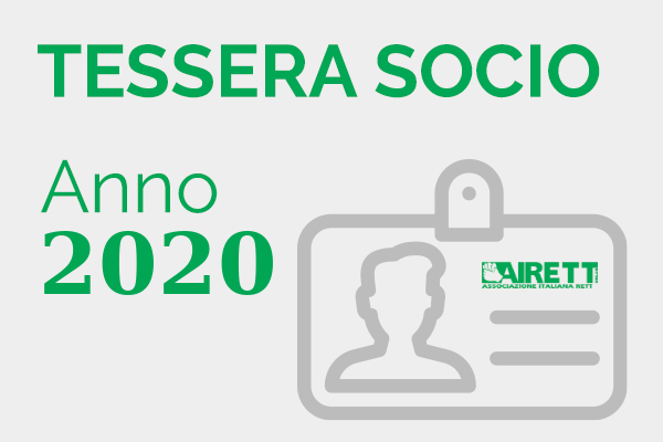 Rinnovo Tessera Associativa Anno 2020